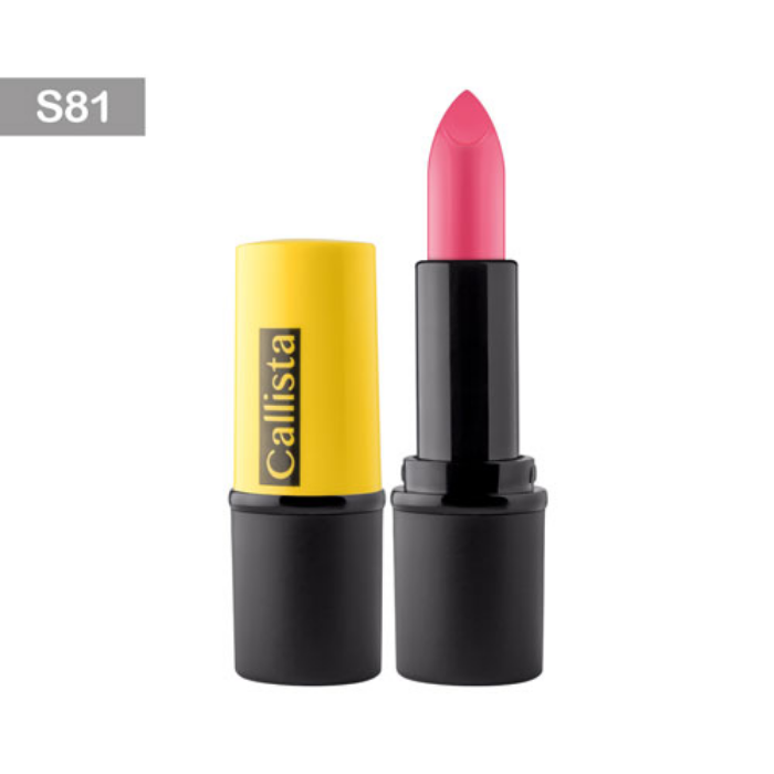 تصویر  رژ لب جامد گلمور شاین کالیستا | Callista Glamor Shine Lipstick