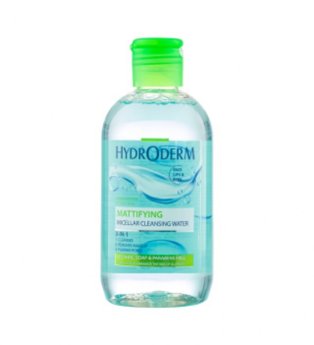 تصویر  ميسلار واتر هیدرودرم | HYDRODERM مناسب پوست چرب و جوش دار حجم 250 میل