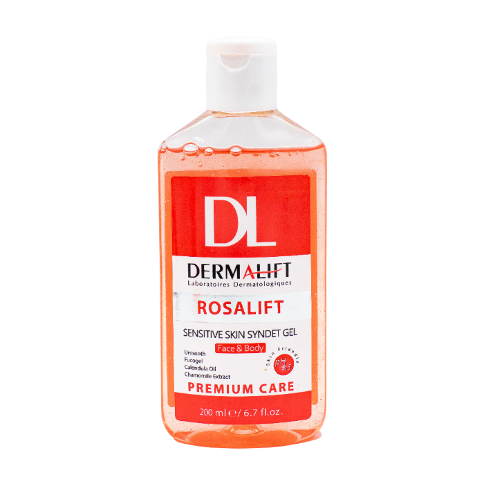تصویر  ژل شستشوی غیر صابونی درمالیفت | Dermalift  پوست حساس رزاليفت 🍒