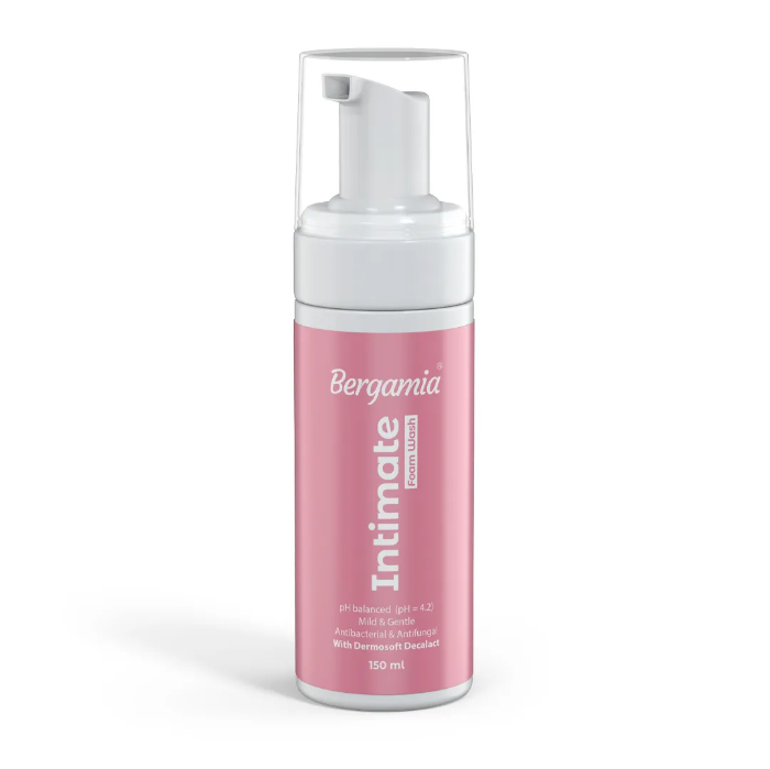تصویر  فوم بهداشتى بانوان برند برگامیا| BERGAMIA حجم 150ml