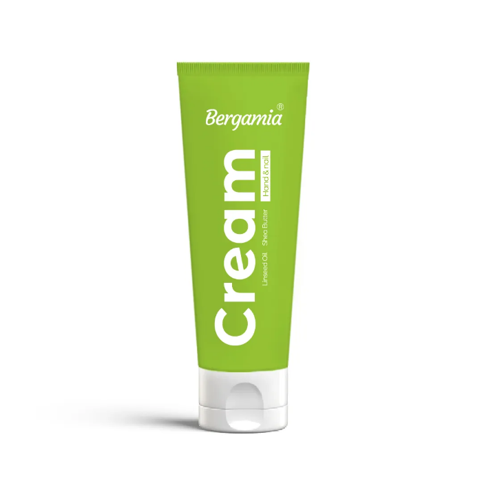 تصویر  کرم مرطوب كننده دست و ناخن کتان برند برگامیا| BERGAMIA حجم 75ml