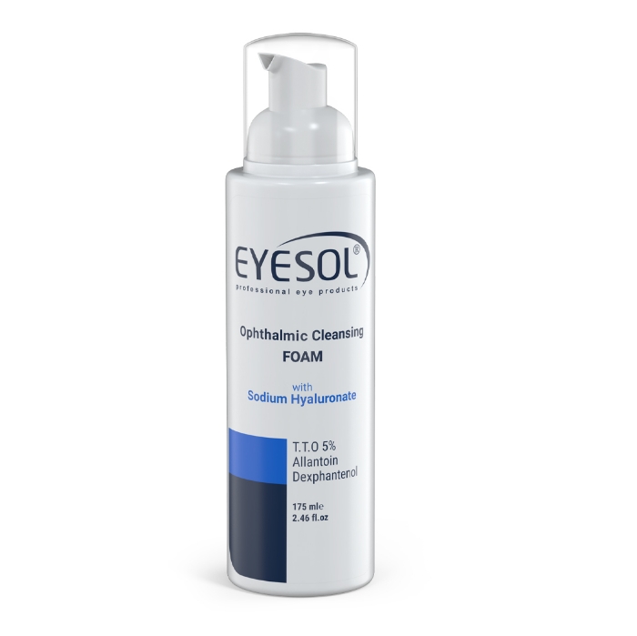 تصویر  فوم شستشوى پلك و مژه آیسول | EYESOL ( ١٧٥ ميل)