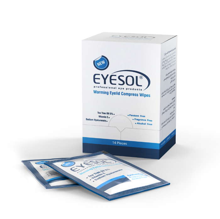 تصویر  پد پاك كننده آیسول | EYESOL پلك و مژه آيسول 14pcs