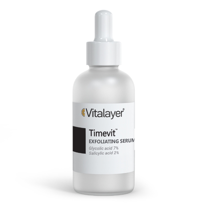 تصویر  سرم قطره چکانی لایه بردار گلایکولیک اسید7% تایم ویت ویتالیر | VITALAYER حجم 30ml