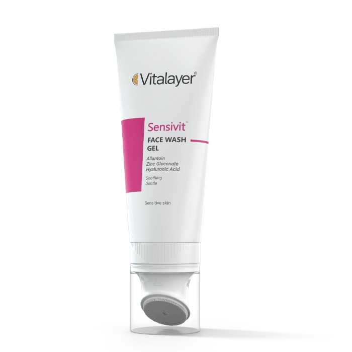 تصویر  ژل براش شستشوی صورت سنسیویت ویتالیر | VITALAYER حجم  200ml