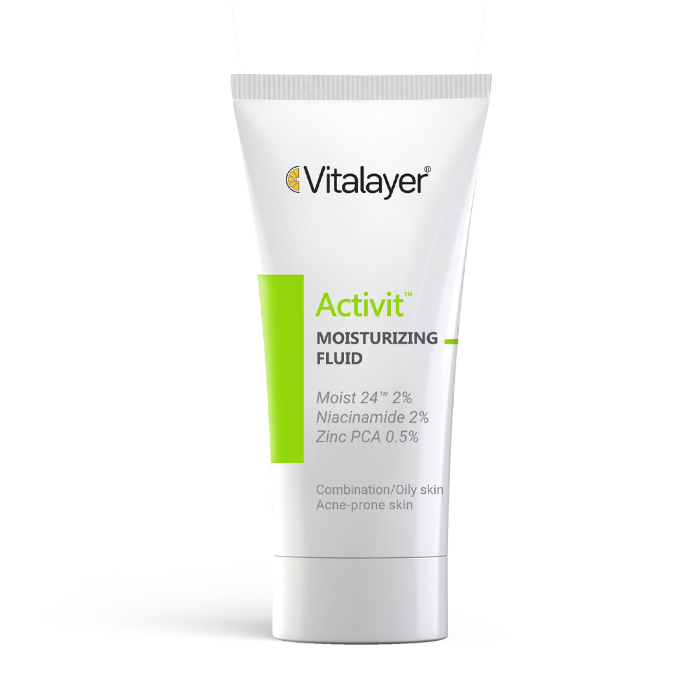 تصویر  فلوئيد مرطوب كننده صورت اكتیويت ویتالیر | VITALAYER حجم  40ml