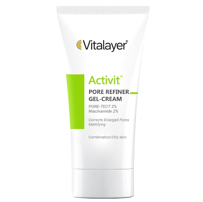 تصویر  کرم ژل جمع کننده منافذ باز اكتيويت  (سرم پور ریفاینر) ویتالیر | VITALAYER