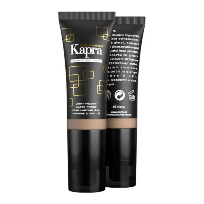 تصویر  کرم پودر لایت ویت برند کاپرا | KAPRA حجم 30ml