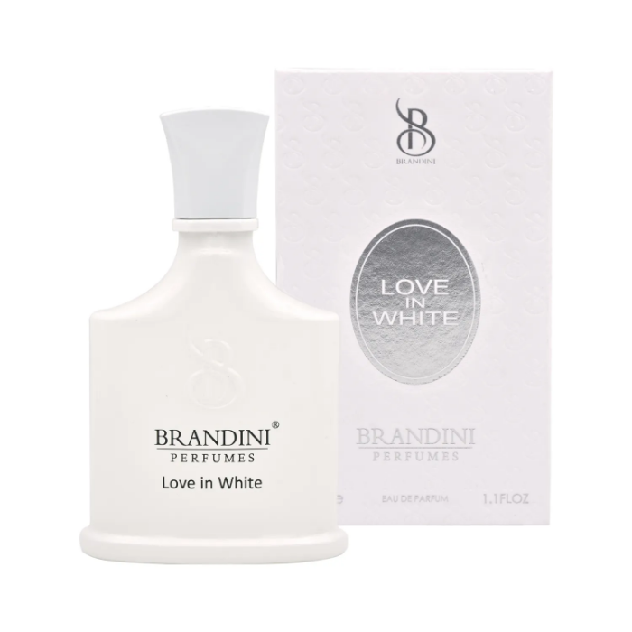 تصویر  Love In White ادکلن لاو این وایت زنانه برندینی | brandini حجم 33 میل