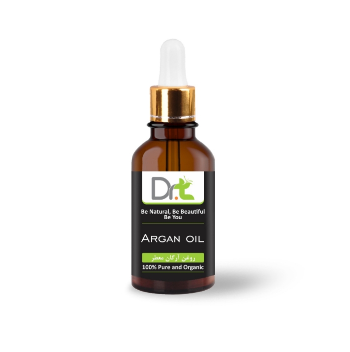 تصویر  روغن آرگان معطر برند دکتر تی | DR. T حجم 50 میلی لیتر