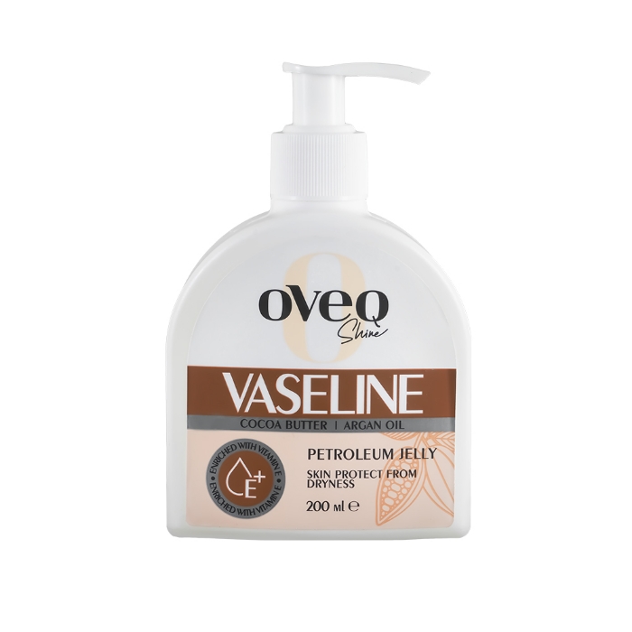 تصویر  وازلین کوکوا باتر (کره کاکائو) اوک شاین | OVEQ SHINE حجم 200 میل