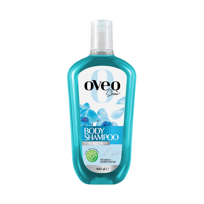 تصویر  شامپو بدن شفاف مدل ارکیده اوک شاین | OVEQ SHINE حجم 400 میل