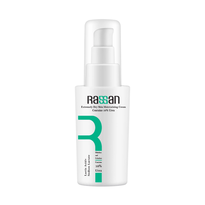 تصویر  کرم مرطوب کننده بسیار قوی برند راسن | RASSAN اوره 10%