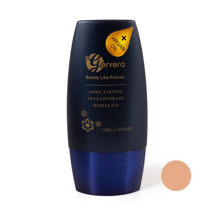 تصویر  کرم پودر تیوپی حاوی روغن آرگان حجم 30 میل ژرورا | GERVERA