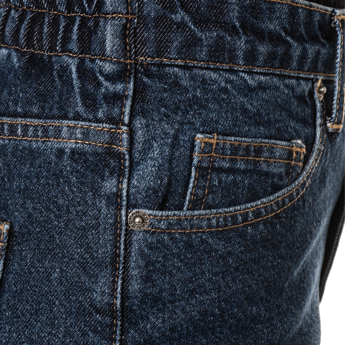 تصویر  شلوار جین رویال جین | ROYAL JEAN مدل نیم بگ پشت کش