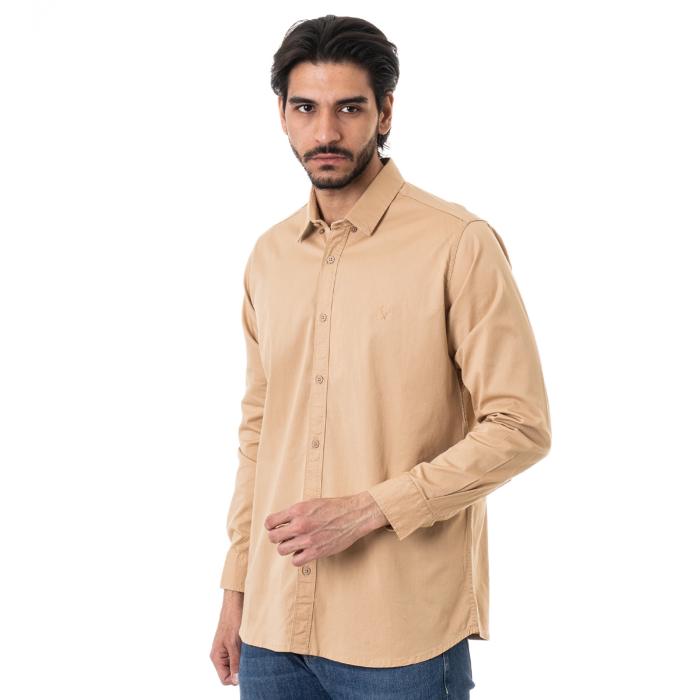 تصویر  پیراهن کتان استین بلند مکس | MEXX
