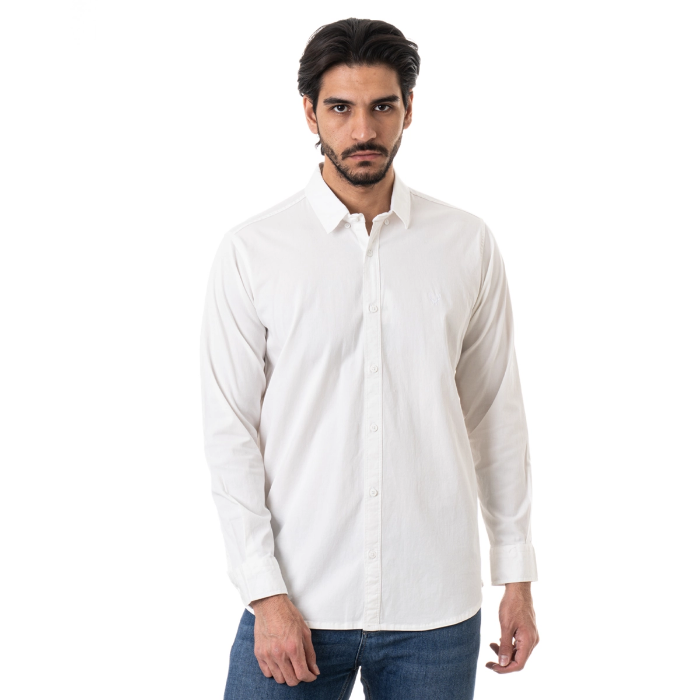 تصویر  پیراهن کتان استین بلند مکس | MEXX