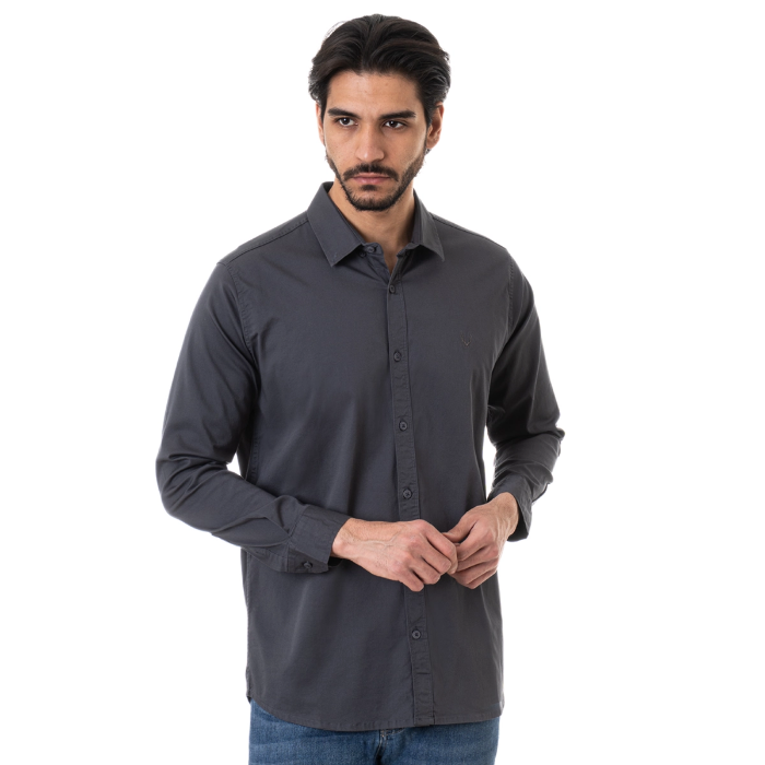 تصویر  پیراهن کتان استین بلند مکس | MEXX
