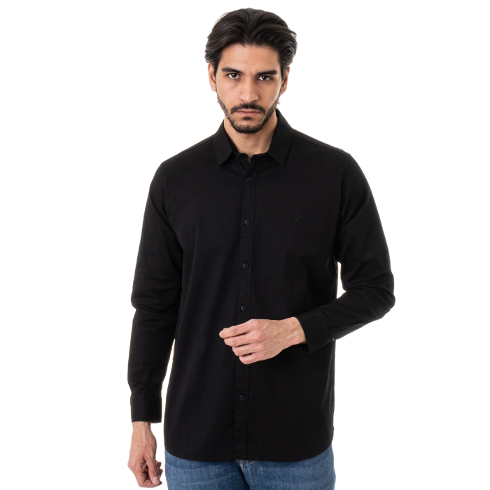 تصویر  پیراهن کتان استین بلند مکس | MEXX