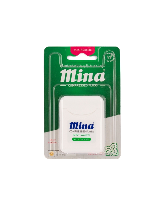 تصویر  نخ دندان مینا | MINA متراکم نعنا