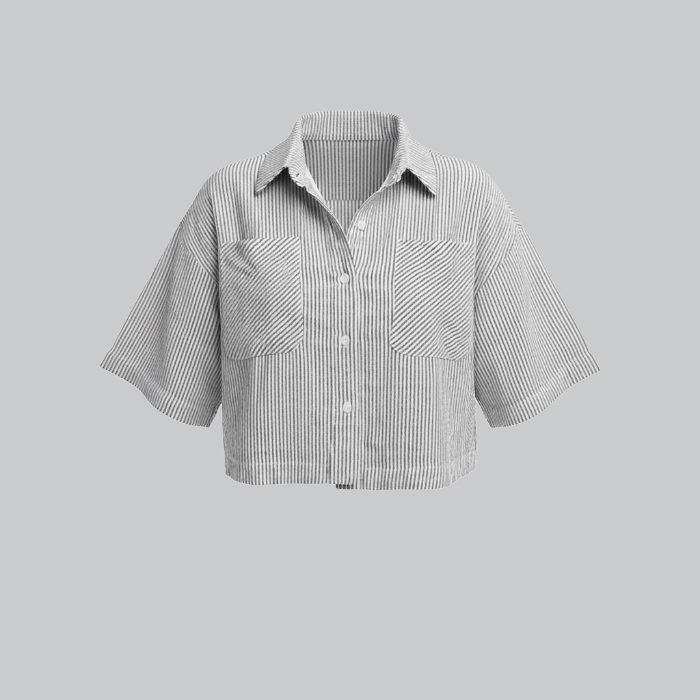 تصویر  بلوز جیب دار بغل چاک زنانه آر ان اس | RNS