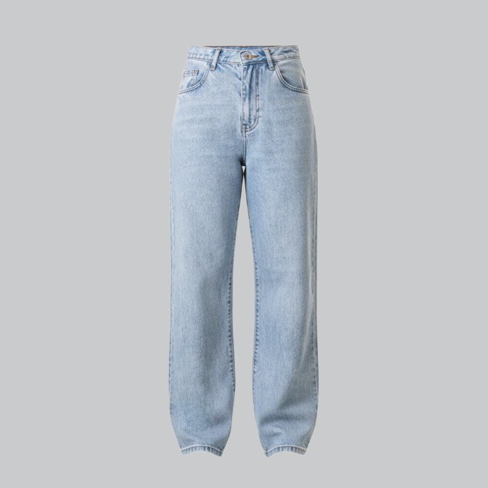 تصویر  شلوارجین مدل واید برند رویال جین | ROYAL JEAN کمر ساده