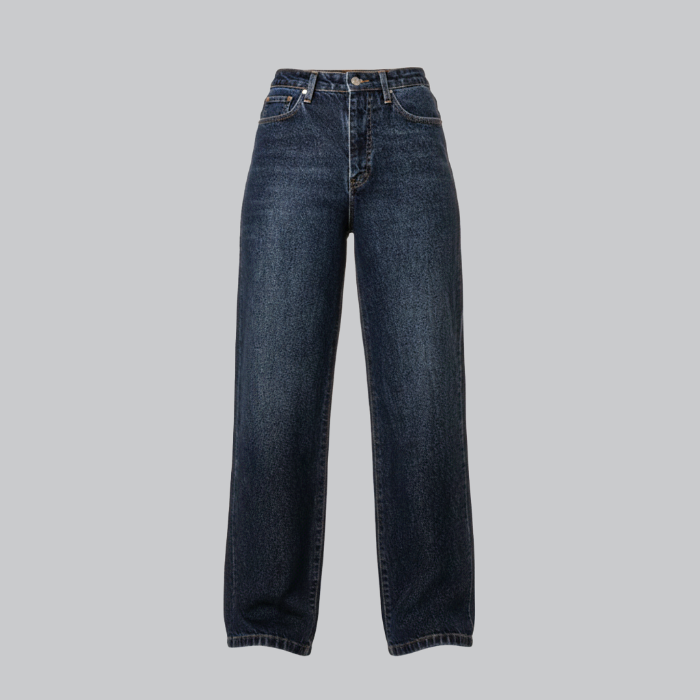 تصویر  شلوار جین رویال جین | ROYAL JEAN مدل نیم بگ پشت کش