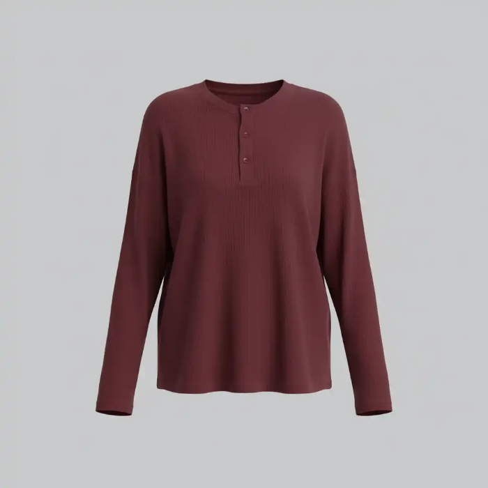 تصویر  بلوز زنانه گپ دکمه‌دار بهبود | Behboud