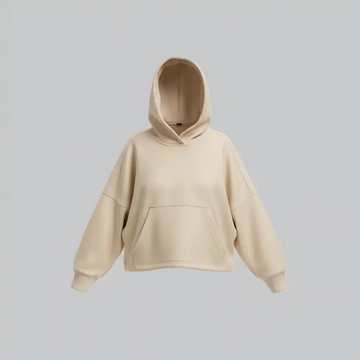 تصویر  هودی زنانه کراپ (نیم‌تنه) بهبود | Behboud