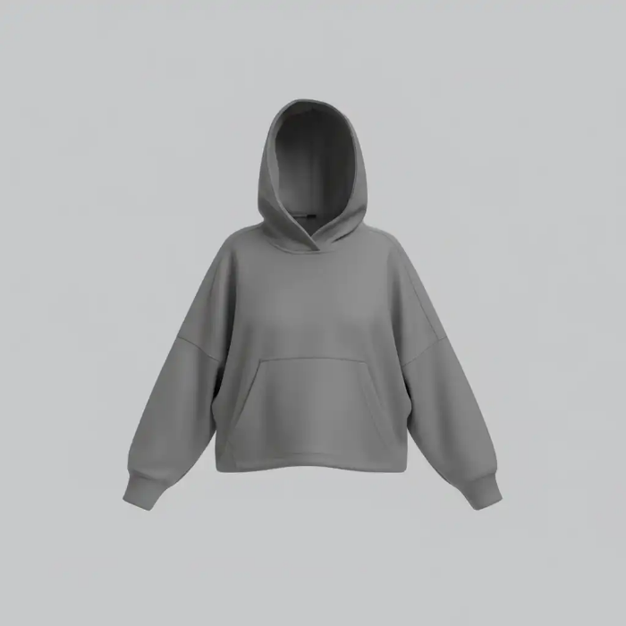 تصویر  هودی زنانه کراپ (نیم‌تنه) بهبود | Behboud