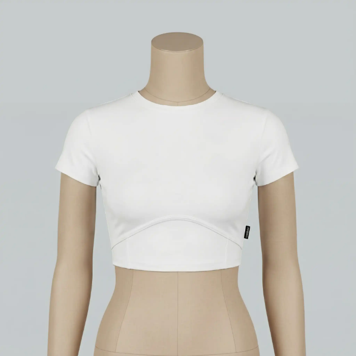 تصویر  کراپ تاپ برند پپا مدل  peppa | Shady 