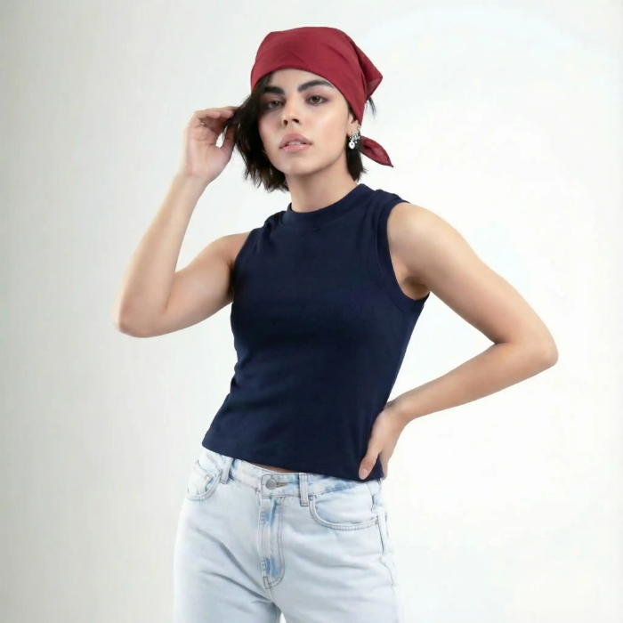 تاپ زنانه بهبود (Behboud) از جنس پنبه کش نرم و راحت، مدل بیسیک