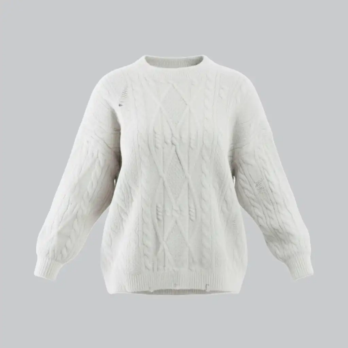 بلوز بافت طرح‌دار زنانه برند بهبود (Behboud)، بافتنی با طرح ، نرم و باکیفیت.