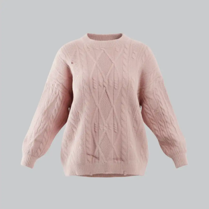 تصویر  بلوز بافت طرح‌دار زنانه بهبود | Behboud