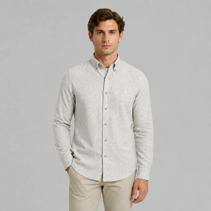 تصویر  پیراهن مردانه آستین بلند